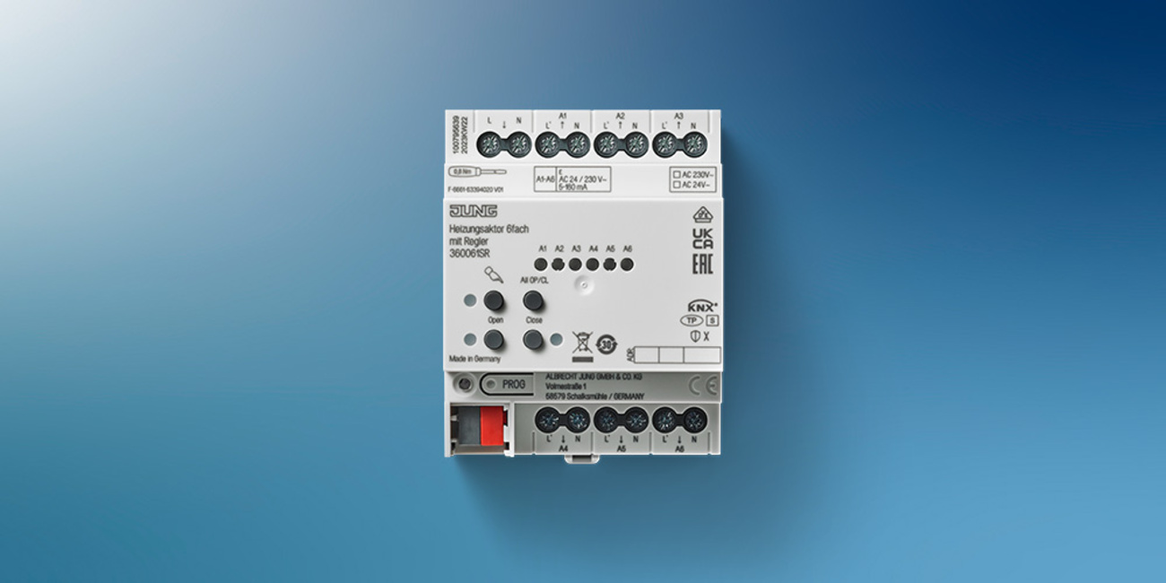 KNX Heizungsaktor 6-fach bei Elektro-Anlagen Kadner in Pirna