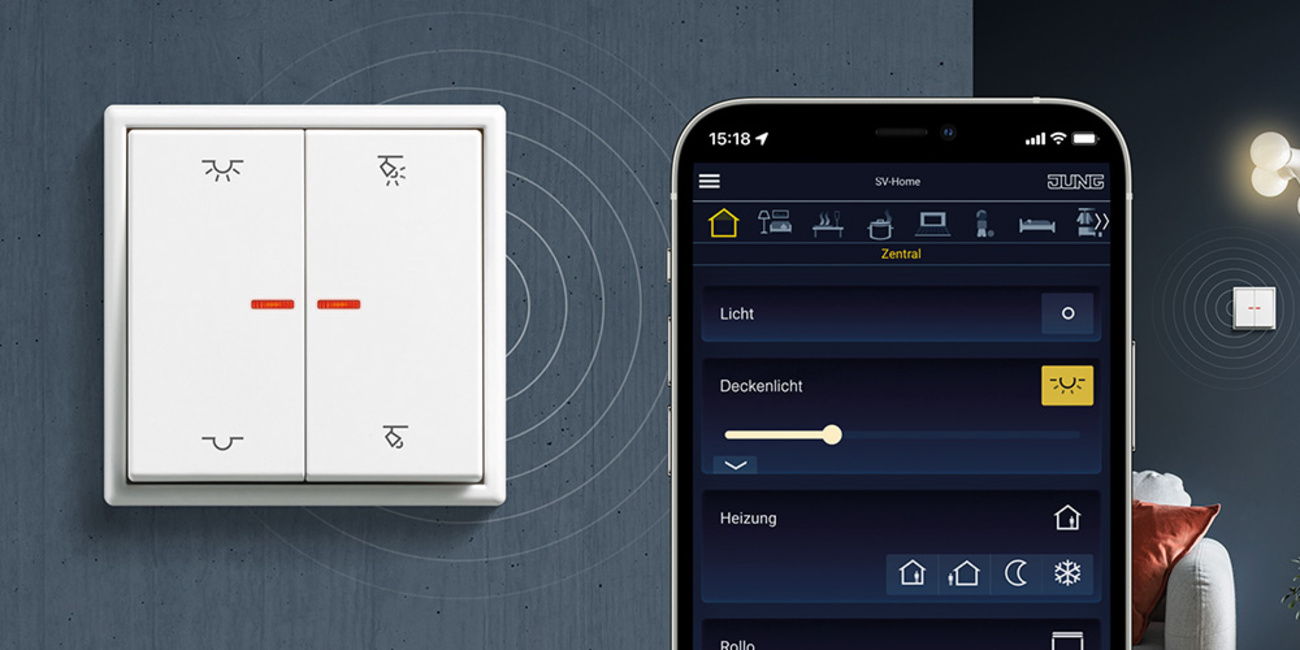 KNX RF Taster bei Elektro-Anlagen Kadner in Pirna