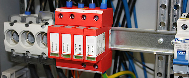 Über­spannungs­schutz bei Elektro-Anlagen Kadner in Pirna